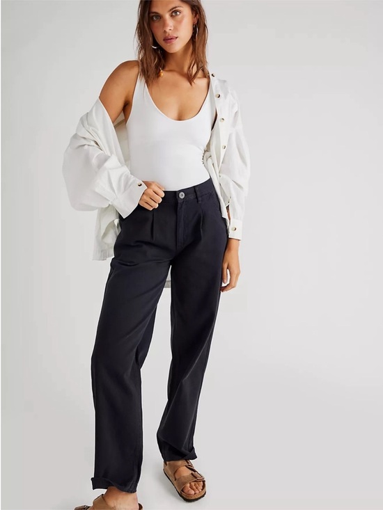 Free People Pants - NWT Free People Cya Later Skate Trousers - In black & green sold separately